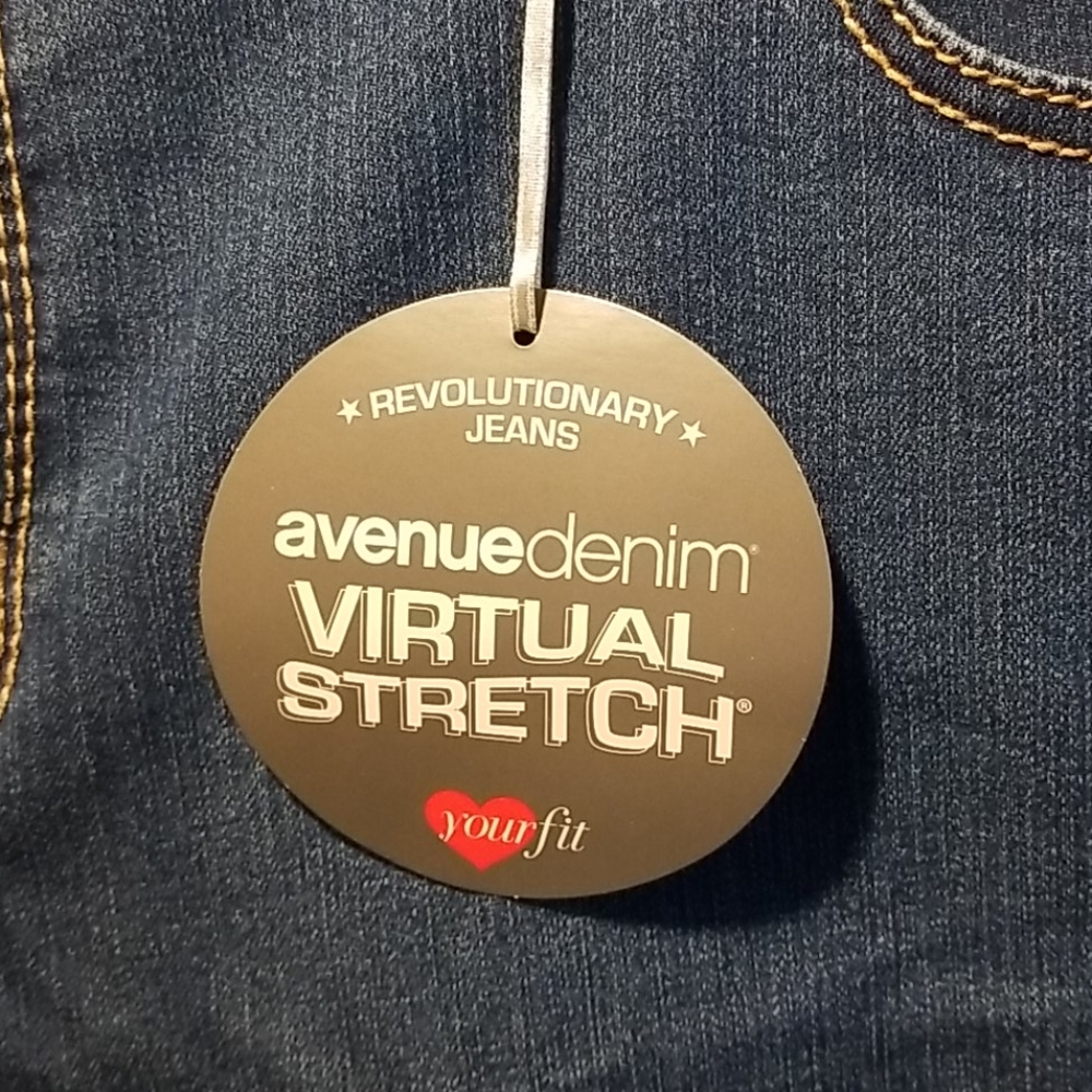 5 Pocket Avenue Ankle Length Virtual Stretch Jeans
